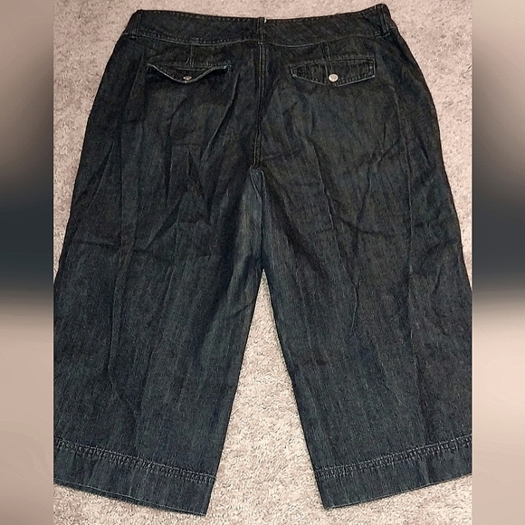 Gouchos by New York & Co, dark wash denim, 12 - Picture 6 of 6